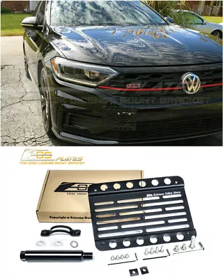 EOS Plate For 19-Up Volkswagen Jetta Front Bumper Tow Hook License Mount Bracket • $50