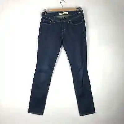 J Brand Women 26 910 Photo Ready Skinny Leg Stretch Jeans Dark Wash Low Rise • $40