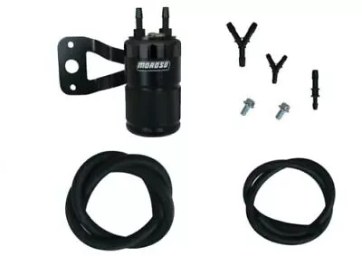 Moroso Air/Oil Separator For Twin Cams With V&H VO2 Air Cleaner Black 85717 • $233.99