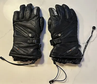 Swany Tri-Plex Leather Ski-Snowboard Gloves Mens Size 2XL Used One Season • $98