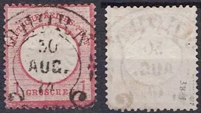 DR Michel No.: 19 With Horseshoe Stamp Thorn SP 38-1 Tested €10 M + 75 Points • £14.42