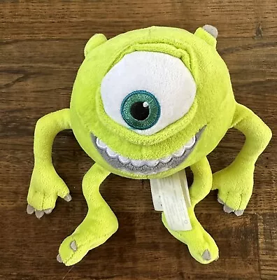 Disney Store Monsters Inc. Mike Wazowski Plush Toy 7” Diameter + Legs - PERFECT • $7.99