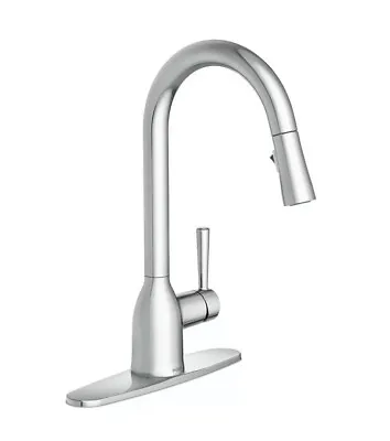 Moen Adler One Handle Pulldown Faucet - Chrome (87233) • $83