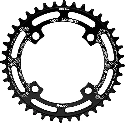 104BCD 40 42 44 46 48 50 52T Wide Single Chainring 7/8/9/10/11/12 Speed Round • $54.12