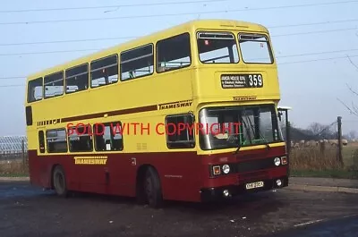 35mm Original Bus Slide Thamesway XHK 235X (Ex Eastern National) • £4.99