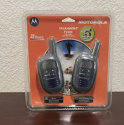 Motorola Talkabout 2-Way Walkie Talkies FV200 • $35