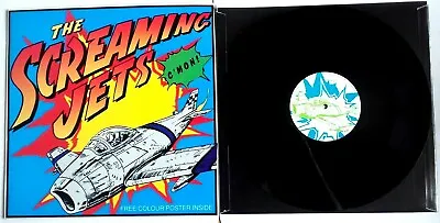 NM/NM The Screaming Jets C'Mon 12  VINYL 1991 + Poster! AC/DC Metallica  • £9.40