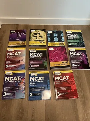 Princeton Review MCAT Subject Review Complete Box Set - Latest Edition • $100