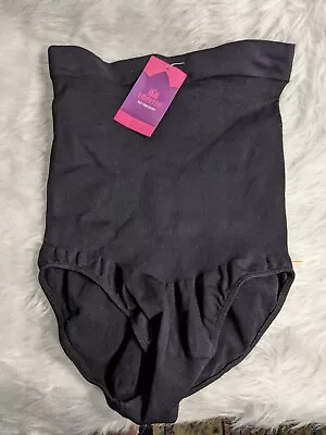 Empetua Women's All Day Every Day High-Waisted Shaper Panty Black NWT • $10