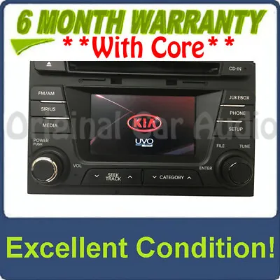 2012 - 2013 Kia Optima OEM UVO Infinity Sound AM FM MP3 SAT HD Radio Jukebox • $293