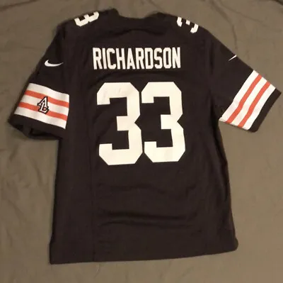 $22 • Buy Cleveland Browns Trent Richardson Jersey Nike Men’s Size Medium NFL