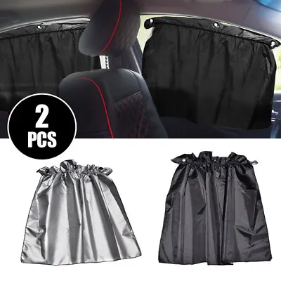 2X Car Isolation Curtain Protection Air Conditioning Sun Shade Parts Accessories • $13.51