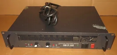 Sunn SPL 6000 Power Amp Amplifier AS IS For Parts Repair Project • $164.99