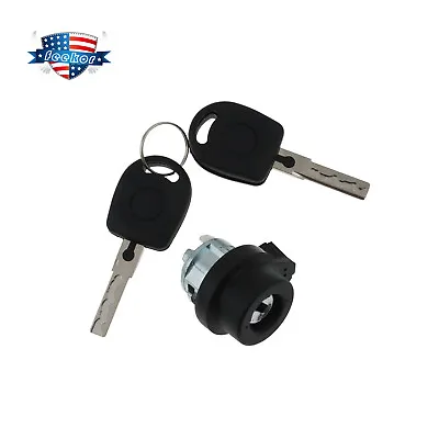 Ignition Key Lock Cylinder Switch W/Keys & Chips For 2006-2019 VW Beetle Passat • $35.39