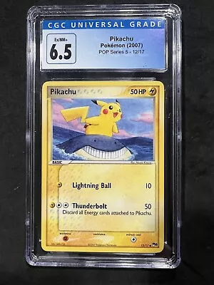 $24 • Buy Pokemon Pikachu From Pop Series 5 In A CGC 6.5!