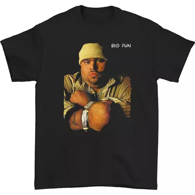 Big Pun Rapper Hip Hop Men T-shirt Black Short Sleeve All Sizes JJ3708 • $20.89