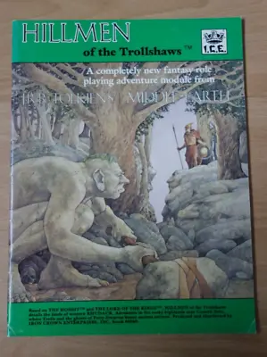 Middle Earth Hillmen Of The Trollshaws I.C.E MERP Roleplaying RPG . #8040 (N2) • £39.99
