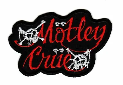 Motley Crue Patch | Mötley Crüe Skull American Heavy Glam Metal Rock Band Logo • $6.49