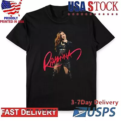 New Rare Rihanna Concert  Cotton Men S-5XL Tee QN713 • $15.99