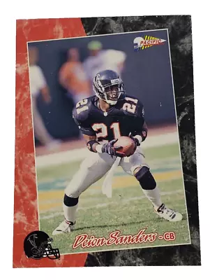 1993 Pacific Football Deion Sanders #178 Atlanta Falcons NFL HOF Cowboys • $1.99