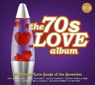 Various Artists : The 70s Love Album CD 3 Discs (2017) FREE Shipping Save £s • £3.48