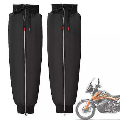 Winter Electric Motorcycle Wool Knee Pads Warm Fall Leg Guard Protection 1Pair • $15.17