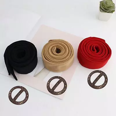 Women Wool Coat Waist Belt Trench Coat Belt Durable Portable Buckle Replacement • £6.35