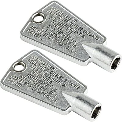 $22.78 • Buy Ultra Durable 216702900 Metal Freezer Door Key By  - Compatible With 