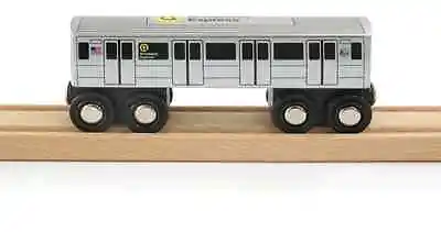 Munipals MP01-110Q Wooden MTA Subway Car Q Line 2nd Ave Broadway Exp Brighton  • $24.95