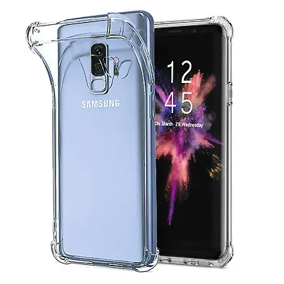 Shockproof Air Cushion Clear Slim Silicone Case Cover Bumper For Samsung Note 9 • $10.44