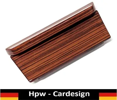 Ashtray Dazzling Mercedes W123 Zebrano Wood Wood Top • $148.73