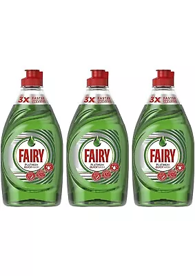 Fairy Platinum Quickwash Washing Up Liquid Original 383ML  X 3 • £9.19