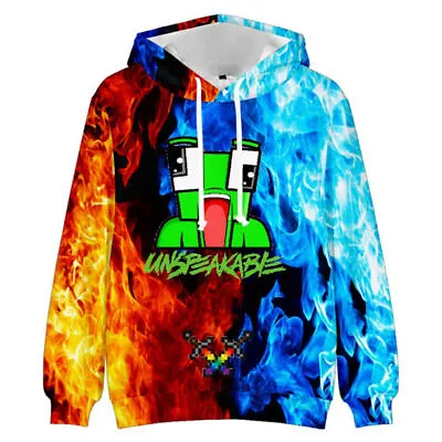 Unspeakable Kids Hoodie Boys Girl Youtuber Merch Sweatshirt Pullover Unisex Tops • £9.30