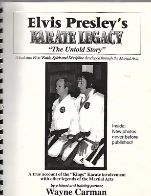 $32.50 • Buy Elvis Presley's Karate Legacy  The Untold Story  1995 1st Edition