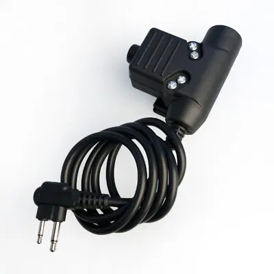 New Z-Tactical U94 PTT Military Adapter For Motorola Radio 2Pin Walkie Talkie • $27.29