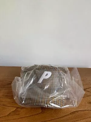 Palace Skateboards P Logo “Burberry” Mustard 6-panel - Brand New  • £69