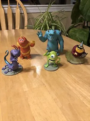 Vintage Set Of 5 Disney Pixar Monsters Inc. Hasbro Figures • $11.95
