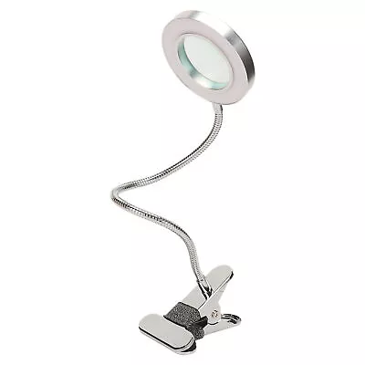 Magnifying Desk Lamp 3 Color Mode 500LX Flexible Gooseneck Eye Protection Di BOO • $21.87