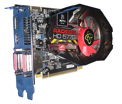ATI Graphic Card Radeon Xfx HD 5770 577X 1GB Pcie For PC/Mac Pro 1.1/5.1 #40 • $81.99