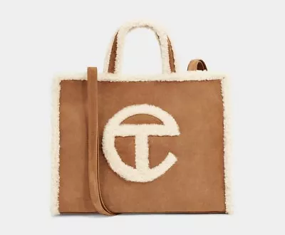 Telfar Ugg Bag Shearling Medium Chestnut - New With Tags NWT • $250