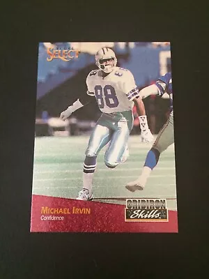 1993 MICHAEL IRVIN Football Card-Score Select GRIDIRON SKILLS-Cowboys MINT • $0.99