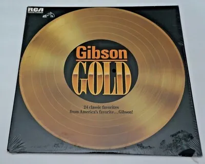 GIBSON GOLD Vintage Vinyl 2LP Record NEW Sealed Elvis Presley Milsap Paul Anka • $20.95