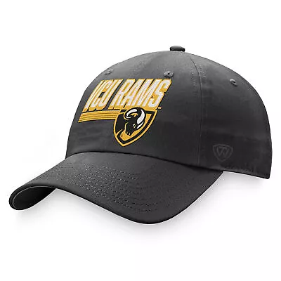 Men's Top Of The World Charcoal VCU Rams Slice Adjustable Hat • $20.99