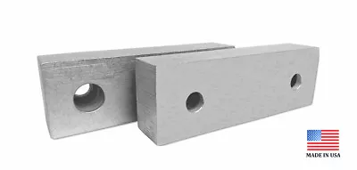 4 X 2 X 1  Machinable Aluminium Vise Soft Jaws For Kurt 4  Vises 4x2x1 FREE SHIP • $25.72