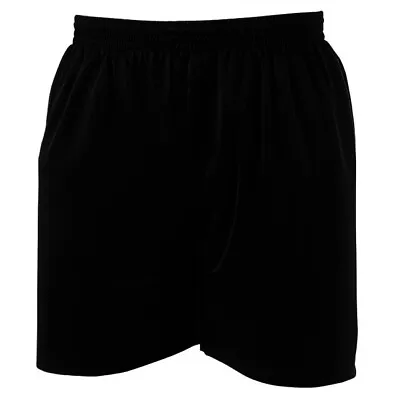 Stanno Black Universal Shorts With Inner Youths Mens Sports Shorts Size Large • £4.99
