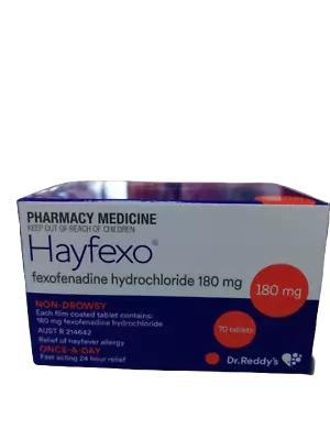 Hayfexo + Cetrine Combo (Generic Alternate For T Brand /  Zyrtec =  140 Tablets • $32.99