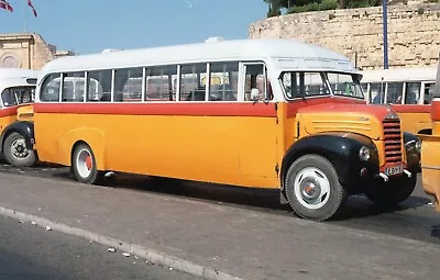 Colour Negative Malta Bus Ford ET7 EBY537 • £1.15