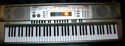 Casio WK-200 76-Key Workstation Keyboard -Silver-NO Stand OR Power Supply • $55