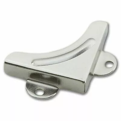 4 X PICTURE Or MIRROR CORNER CLAMPS Silver Nickel Mounting Brackets 32x32mm X7mm • £3.56