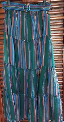 $106 • Buy Zimmerman Maxi Striped Skirt - Sz3